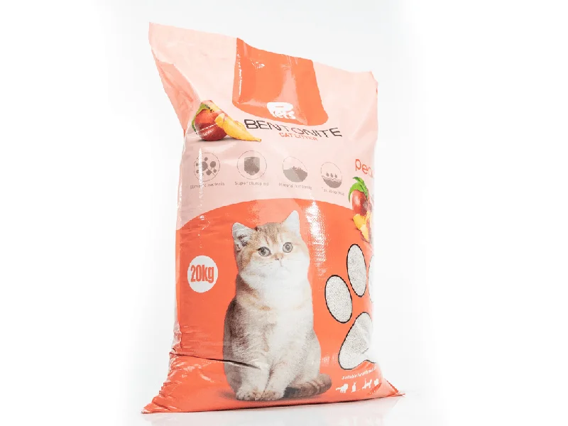 preventing the nails from growing too long and causing discomfort or damage to the pet.Pets Bentonite Cat Litter with Peach Scent  20kg