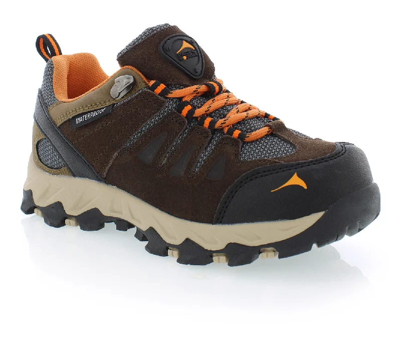 - Foldable and portable cat bagKid's Boulder Low JR Shoe - Chocolate/Orange