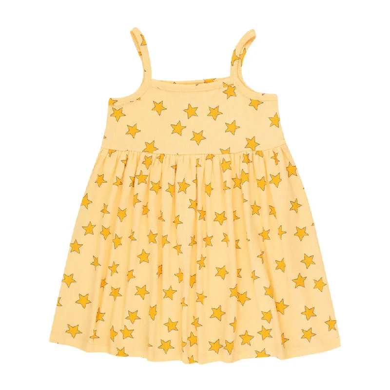 - ​​Pet toys under 10 yuanTiny Cottons Mellow Yellow Stars Dress