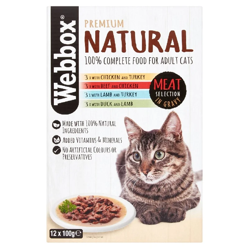 3. **Ingredient-Related**  - Dog food for pregnancy and lactationWebbox Natural Cat Gravy Multipack Selection 12 x 100g