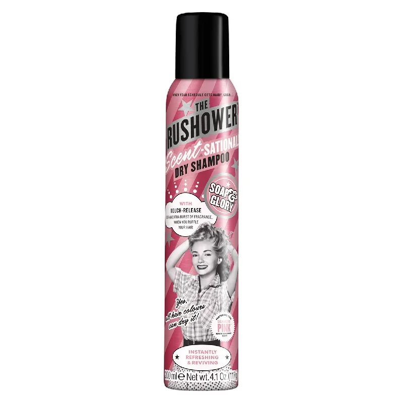 - Foldable and portable cat bagSoap & Glory The Rushower Dry Shampoo 200ml