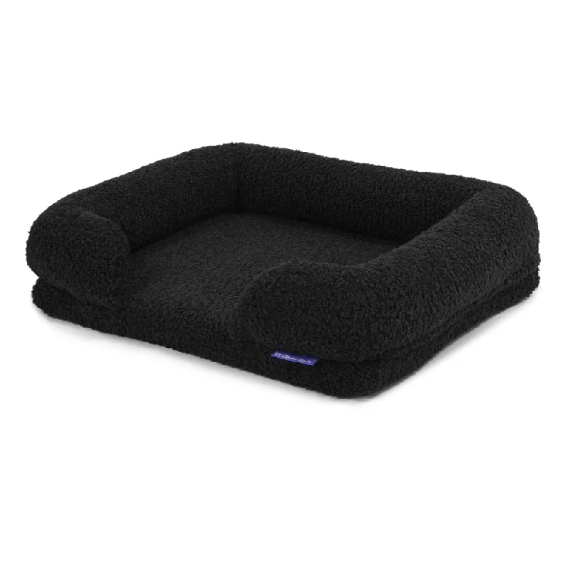 - Elderly dog ​​joint care mattressCharlie's Teddy Fleece Orthopedic Memory Foam Sofa Dog Bed with Bolster