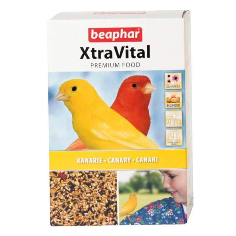    - Recommended online stores for cat food   -Cost-effective dog foodBeaphar XtraVital Canary Food 500g