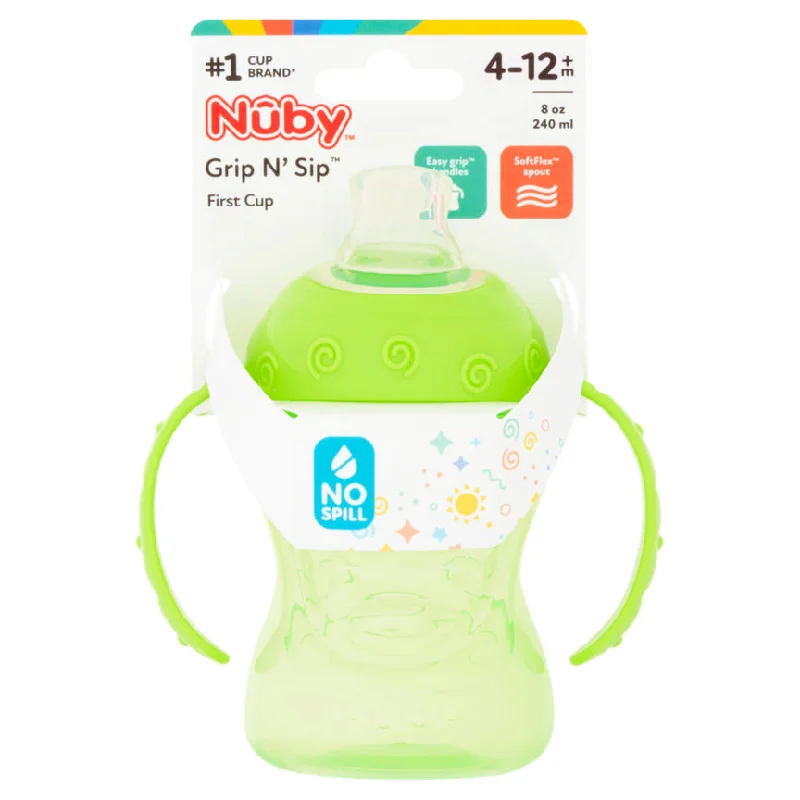 Pet ProductsNuby Sipeez First Cup Grip N' Sip 4-12m