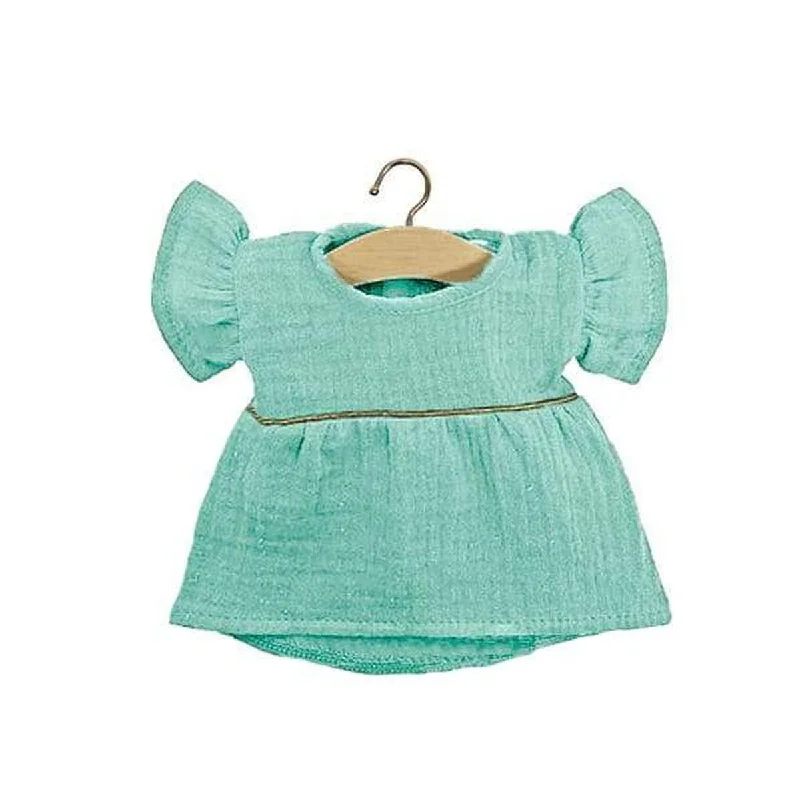 - Solid wood cat climbing frame customizedMinikane amigas daisy dress in double gauze cotton green water