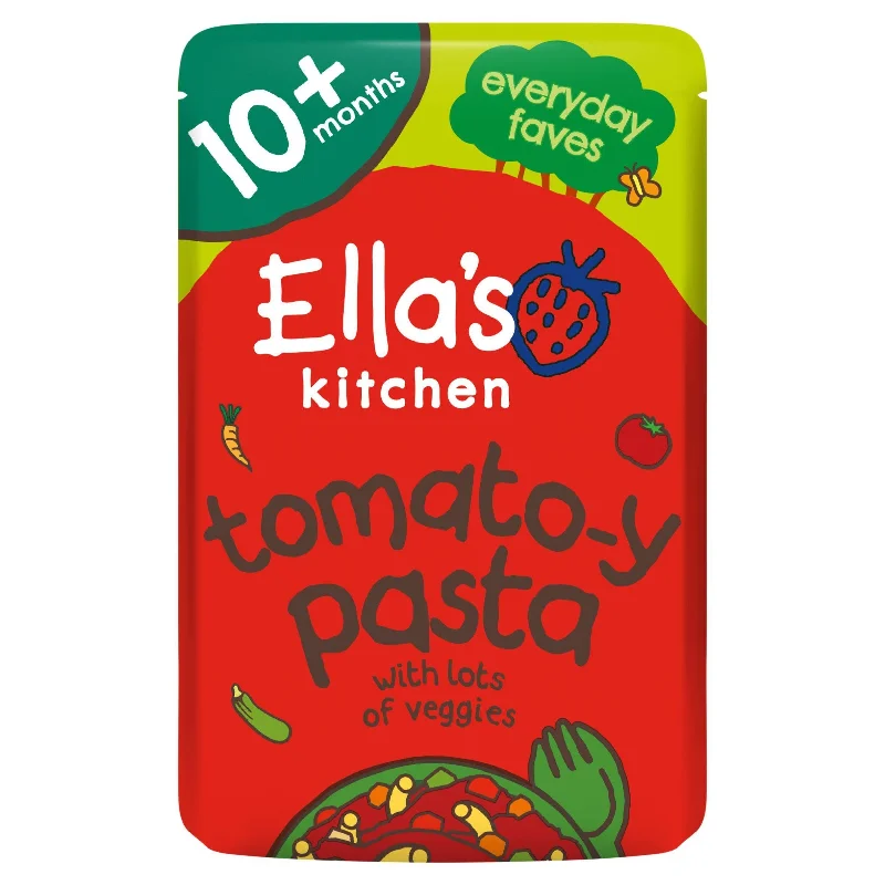 - Teething and chewing toys for puppiesElla's Kitchen Organic Tomato-y Pasta Baby Food Pouch 10+ Months 190g