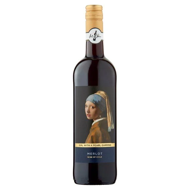 - Automatic temperature adjustment cat bedArt of Wine Girl with a Pearl Earring Merlot   75cl