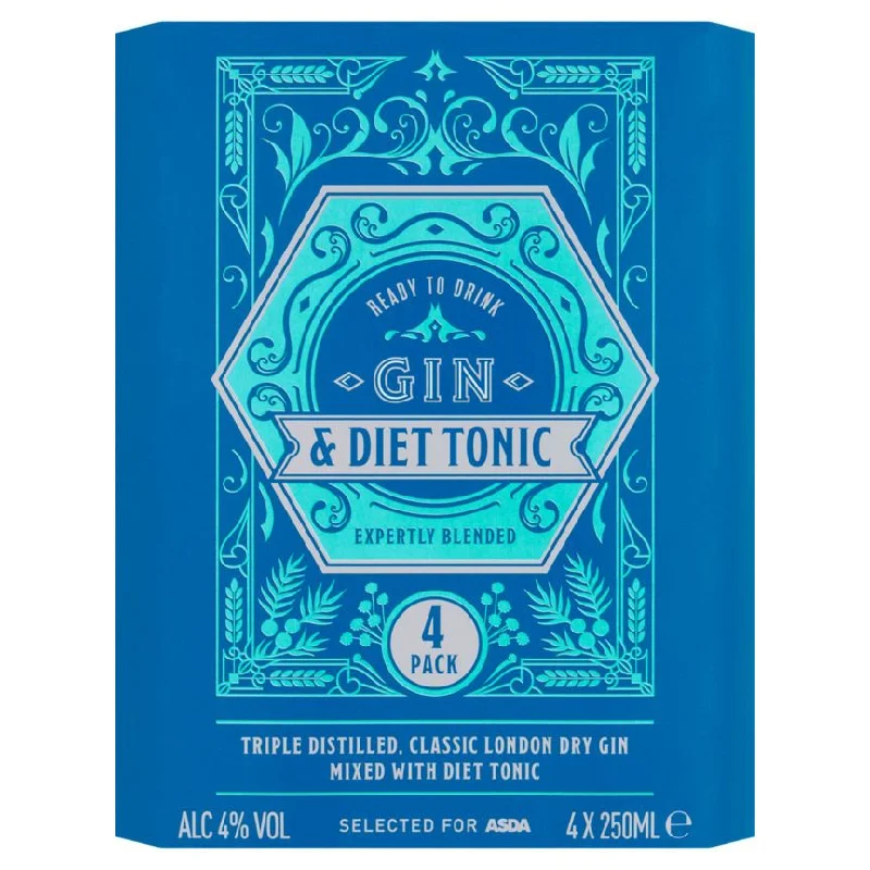 - Deodorizing cat litter tofu litterASDA Gin and Diet Tonic