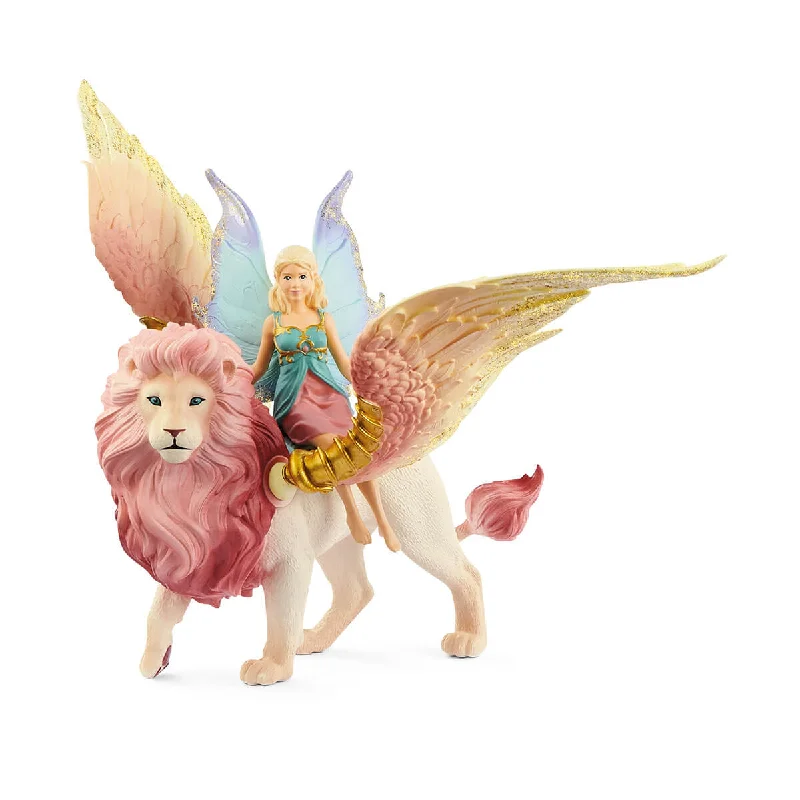 - Cat hair ball removal and hair removal creamSchleich fairy in flight on winged lion