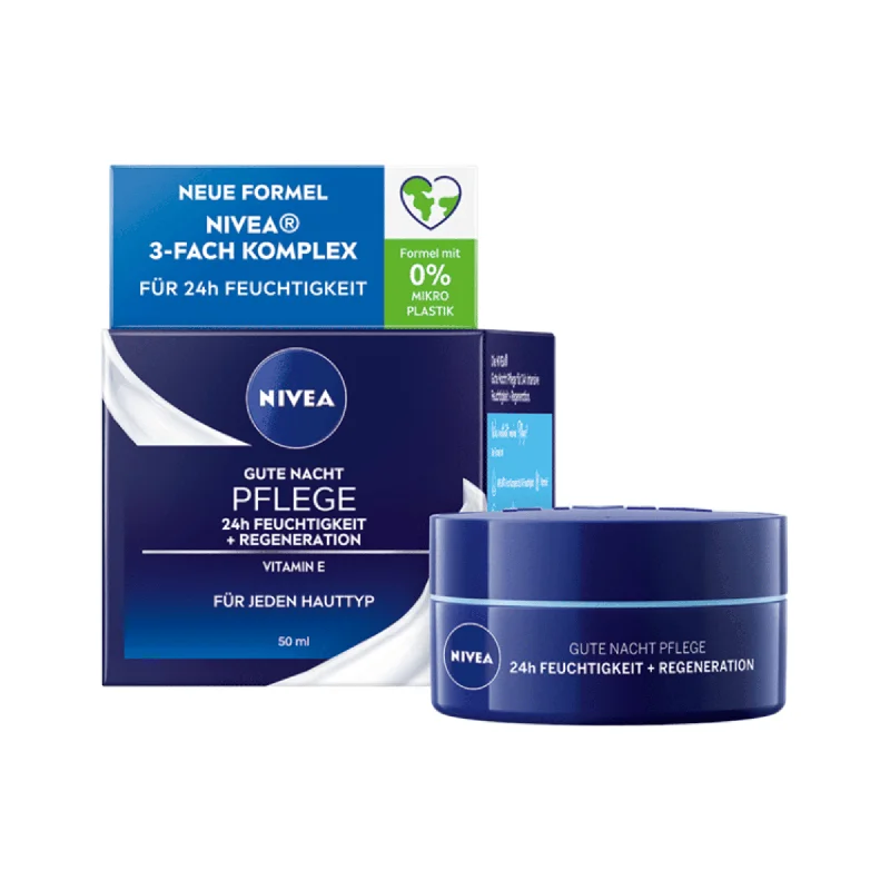 Pet ProductsNivea Night Cream 24h Moisture & Regeneration (50 ml) #10076094