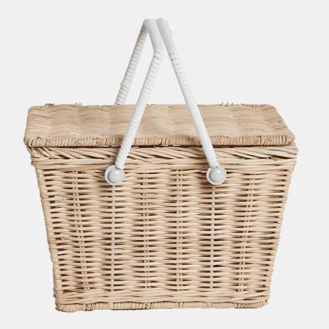 Pet ProductsOlli Ella Piki Picnic Basket - Straw