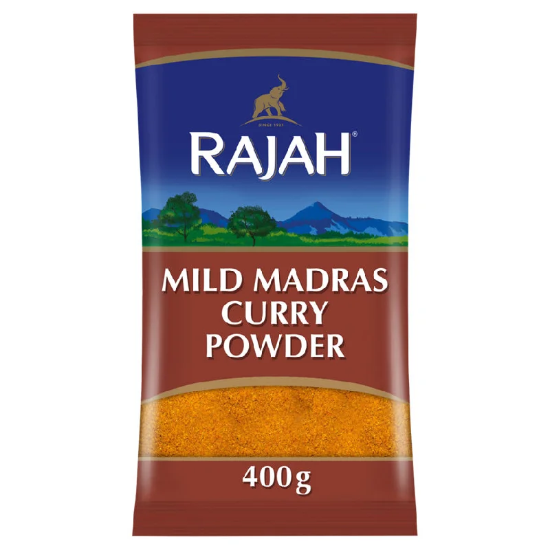 - Air box TSA certified check-inRajah Mild Madras Curry Powder 400g