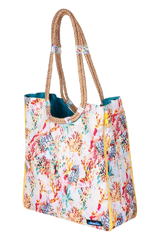 - ​​Christmas pet Christmas clothingMarket Bag - Floral Coral