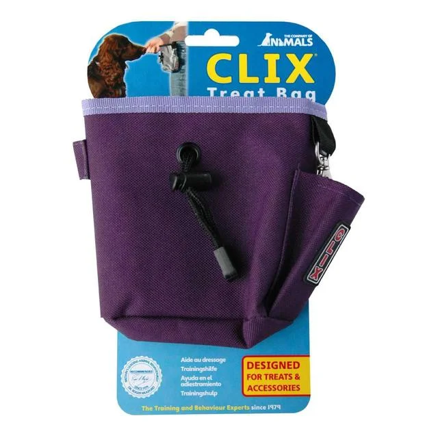    - Cat food discounts and promotions   -High-fiber dog foodClix Purple Dog Treat Bag