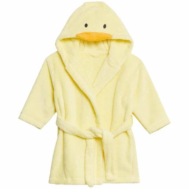 - Organic cotton dog bibsM&S Duck Hooded Robe 0-3 Years Yellow