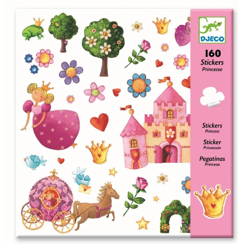 - Dog disposable foam shower gelDjeco princess marguerite sticker pack