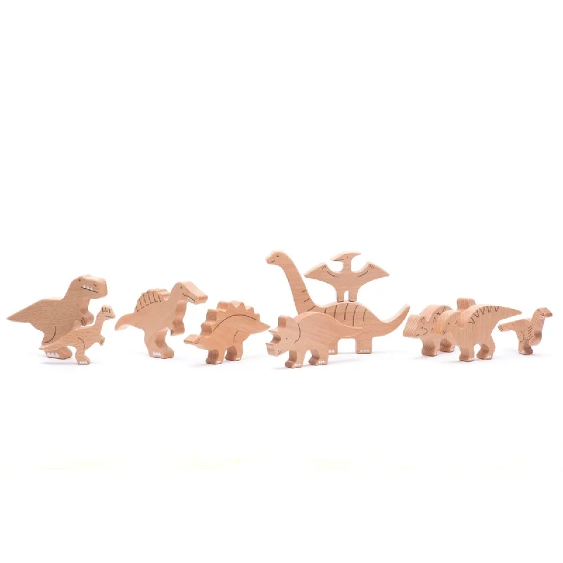 - Solid wood cat climbing frame customizedBajo bajosaurs dino figures set of 10