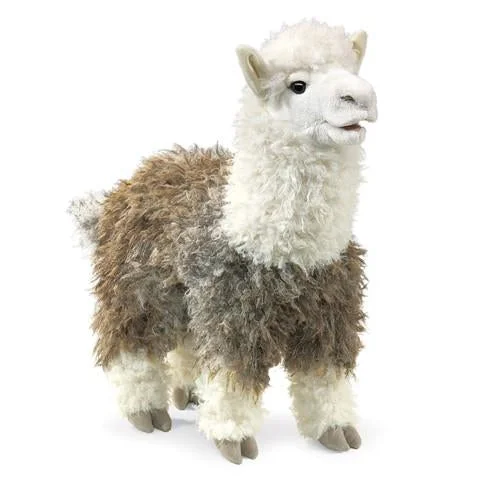 - Air box TSA certified check-inFolkmanis alpaca hand puppet