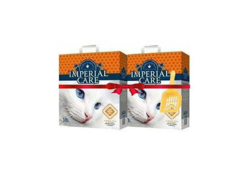 Pet conditioner: used to care for pet hair,Combo MPERIAL CARE premium clumping cat litter 6L 2bags with gift cat litter shovel