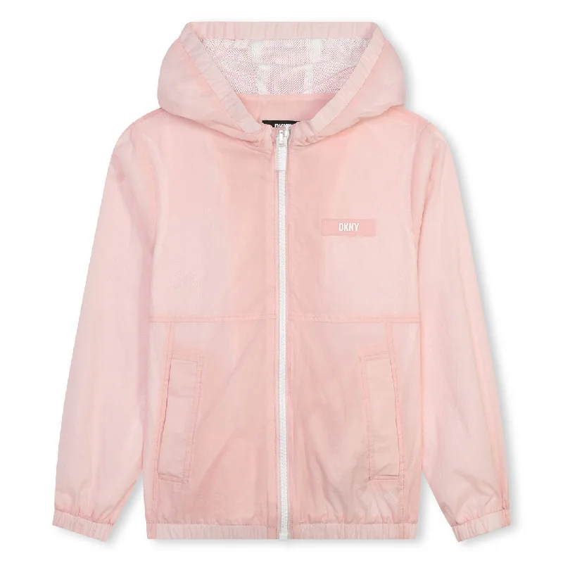 - Foldable and portable cat bagDKNY Pink Windbreaker