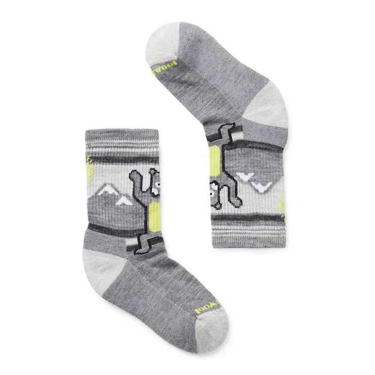 - Summer pet ice matKids' Hike Light Cushion Hiking Bear Crew Sock - Medium Gray