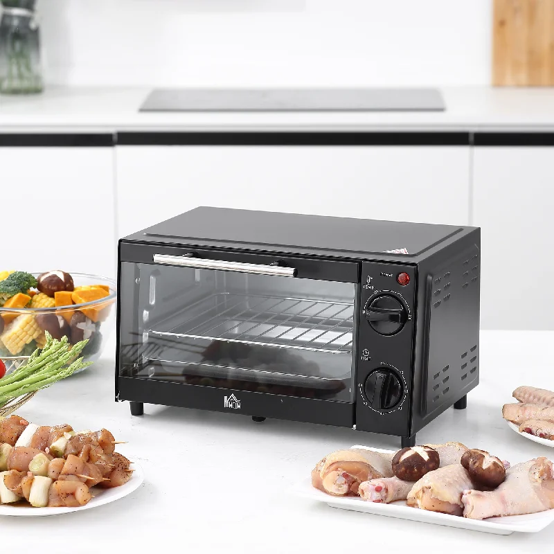 ---9L 230C Mini Oven With Timer Black