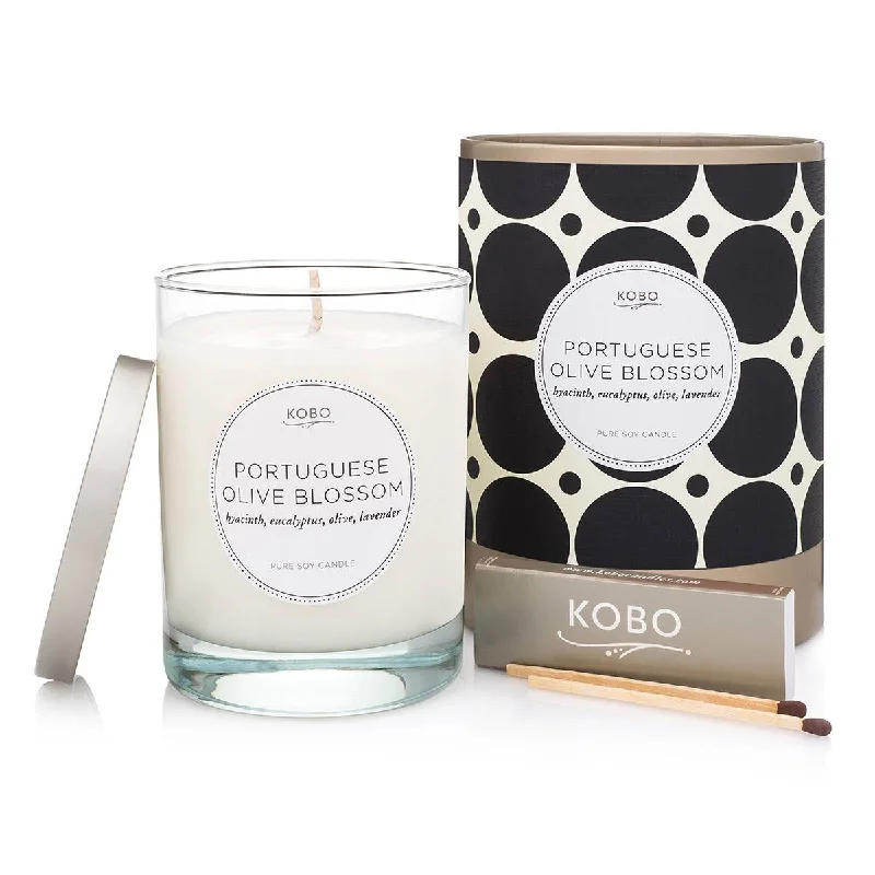 ---KOBO Portuguese Olive Blossom Coterie Candle (11 oz) #10076120