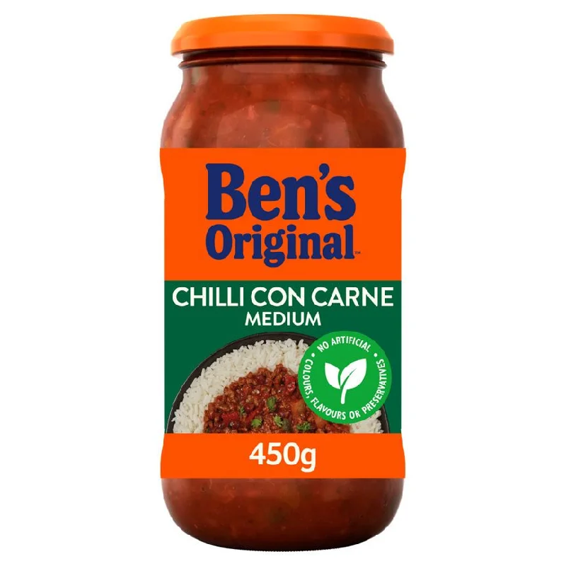 - Parrot climbing and standing wooden frameBen's Original Medium Chilli Con Carne Sauce