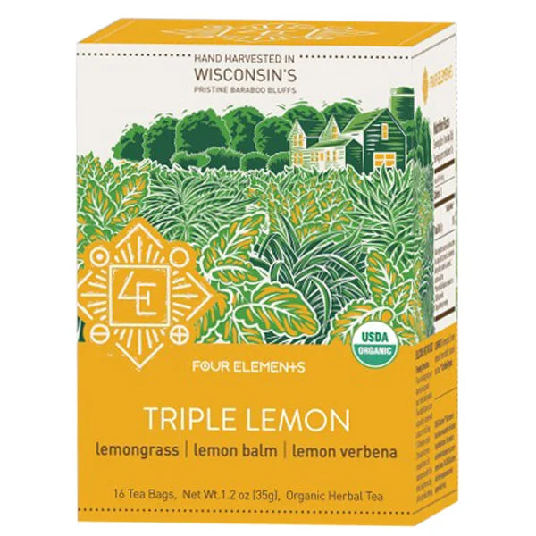 - Parrot climbing and standing wooden frameFour Elements Triple Lemon Tea (16 count) #10075906