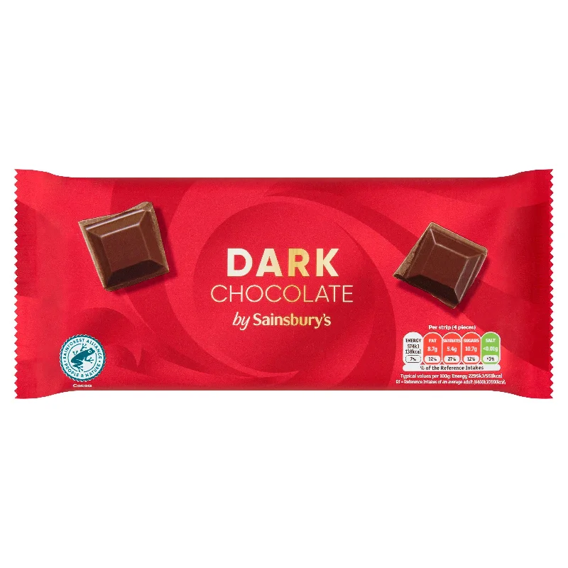 - Natural latex pet mattressSainsbury's Dark Chocolate 200g