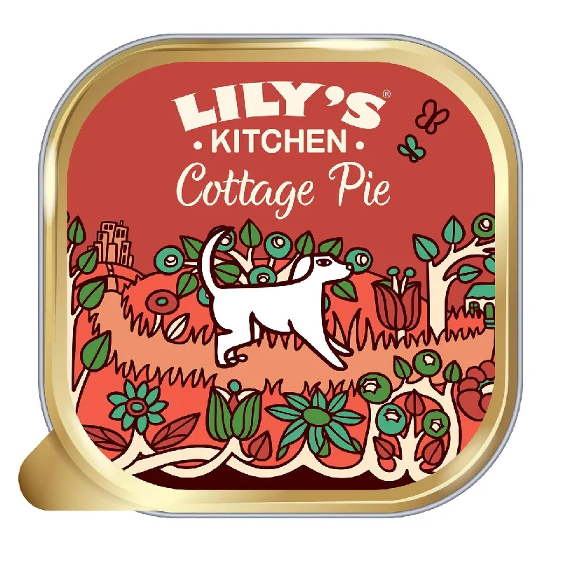 4. **Price and Purchasing**  -Grain-free dog food recommendationLily's Kitchen Cottage Pie for Dogs 150g