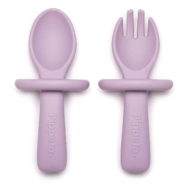 - Foldable and portable cat bagPippeta My 1st Spoon & Fork Lilac