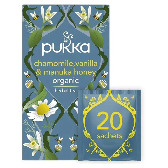 - Foldable and portable cat bagPukka Tea Chamomile Vanilla & Manuka Honey Teabags   20 per pack