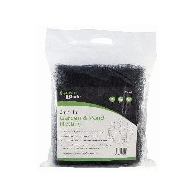 - Degradable pet feces bagBlack Plastic Garden Pond Netting - 2m x 4m - By Green Blade