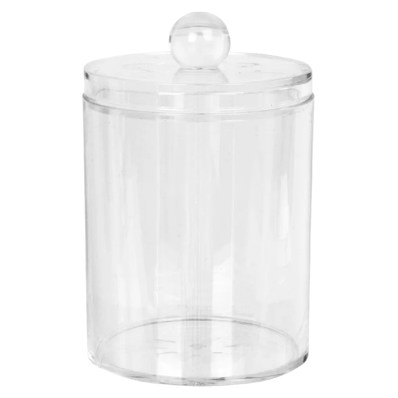 - Pet vitamin complex nutrition tabletsBathroom Canister with Clear Lid - By Harbour Housewares