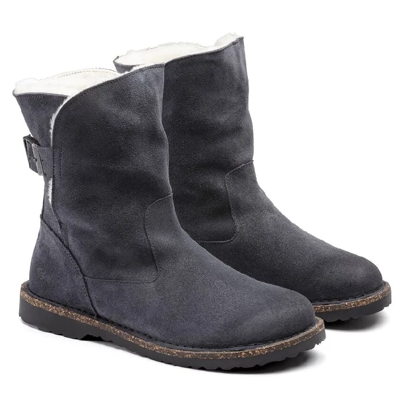 - Chinchilla cooling ice nest ceramic plateUppsala Shearling Suede Leather Boot - Graphite