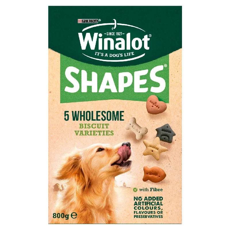 Cat Food- Food for large dogsWinalot Shapes Dog Treat Biscuits 800g