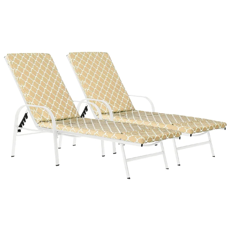 - Solid wood cat climbing frame customizedSussex Sun Loungers & Cushion Set - White - Pack of 2