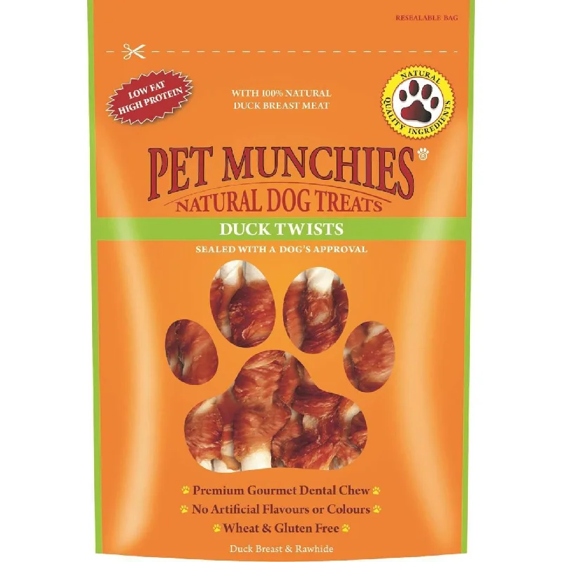    - Cat food for dental health  - Dog food online shopping recommendationPet Munchies 100% Natural Duck Twists Dog Treats 80g