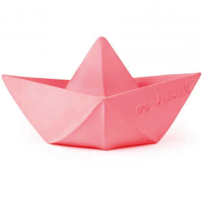 - Cat toy rankingsoli and carol origami boat bath toy pink