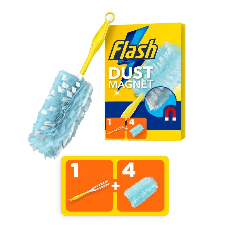 - Automatic induction pet water dispenserFlash Duster Dust Magnet Starter Kit  Handle & Refills x4