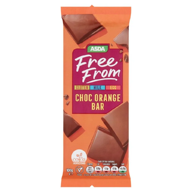 - Cat stress soothing sprayASDA Free From Choc Orange Bar 100g