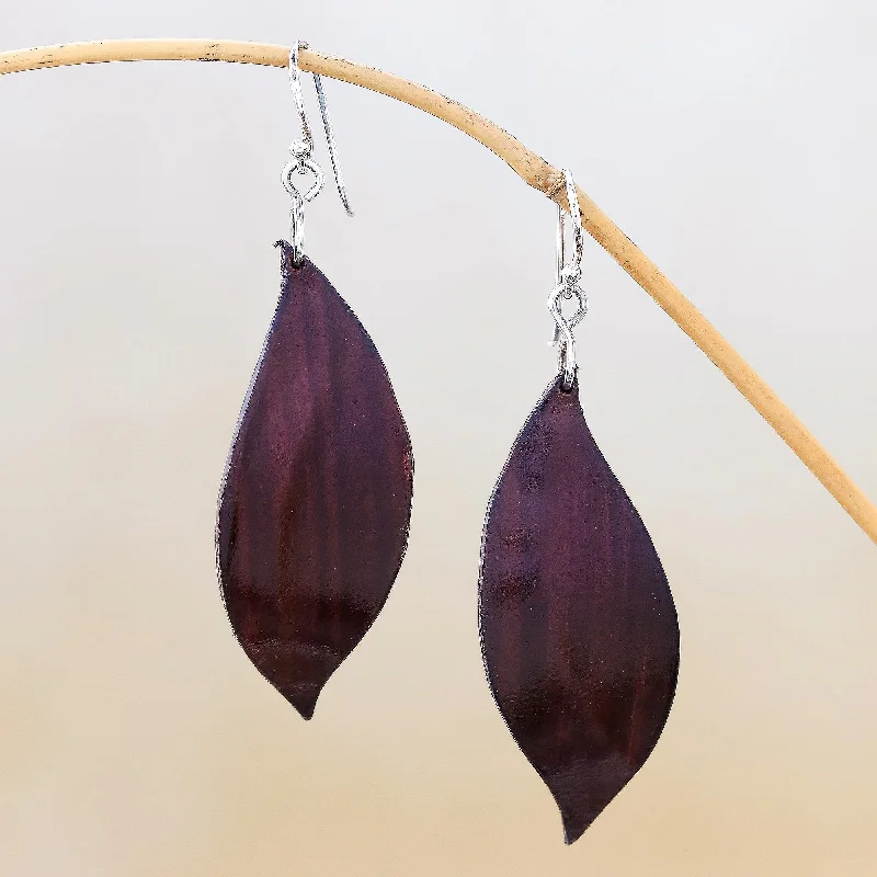 - Rabbit grass rack to prevent waste food boxFanciful Leaves in Brown Leaf-Shaped Leather Dangle Earrings in Brown from Thailand