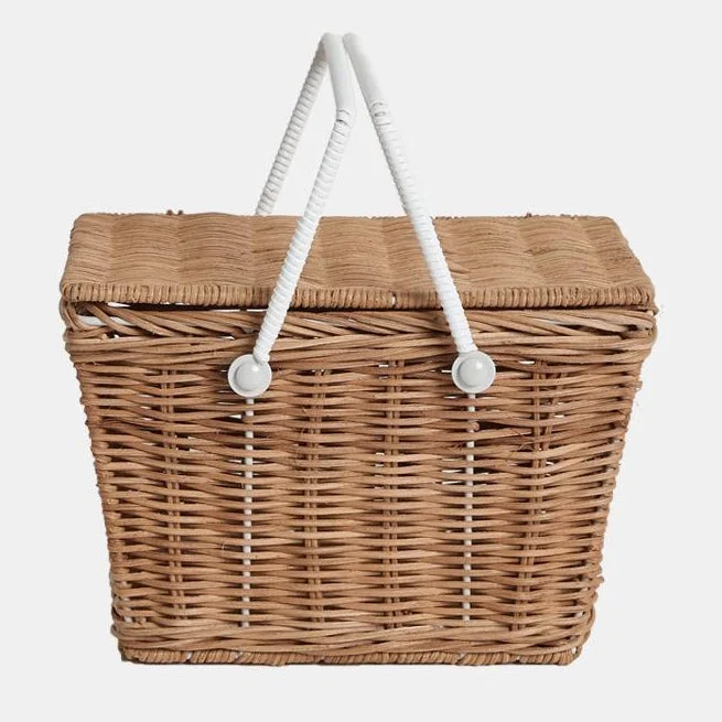 - Dog disposable foam shower gelOlli Ella Piki Picnic Basket - Natural