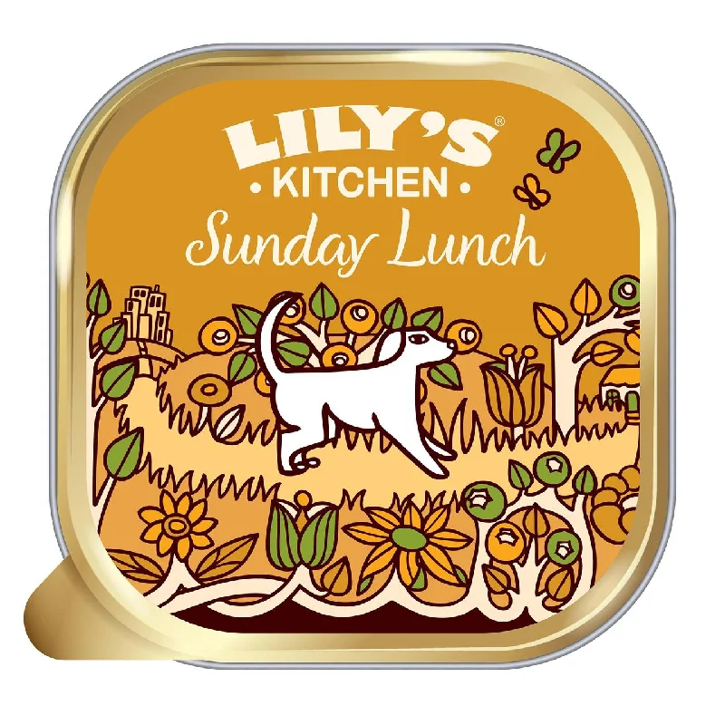    - Cat food for picky eaters  - Dog food helps the digestive systemLily's Kitchen Sunday Lunch for Dogs 150g