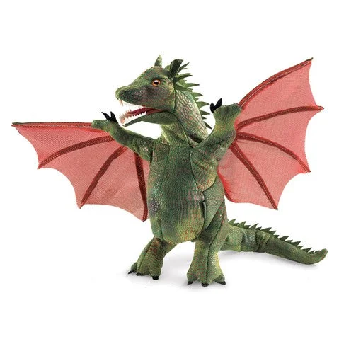 - Chinchilla cooling ice nest ceramic plateFolkmanis winged dragon puppet