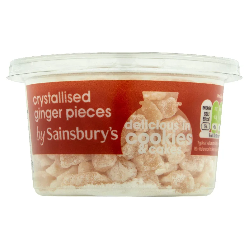 - ​​Christmas pet Christmas clothingSainsbury's Crystallised Ginger Pieces 200g