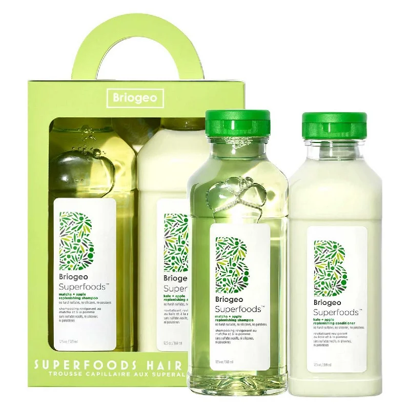 - Pet vitamin complex nutrition tabletsBriogeo Superfoods™ Apple, Matcha + Kale Replenishing Shampoo + Conditioner Duo