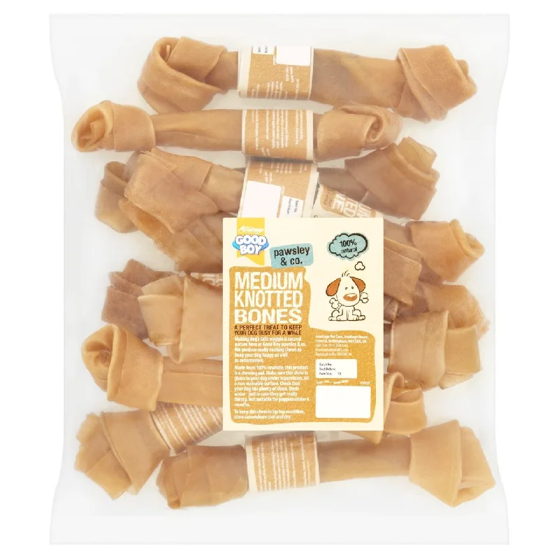 6. **Special Needs**  - The effect of dog food on dental healthGood Boy Medium Knotted Bones 8" 10 per pack