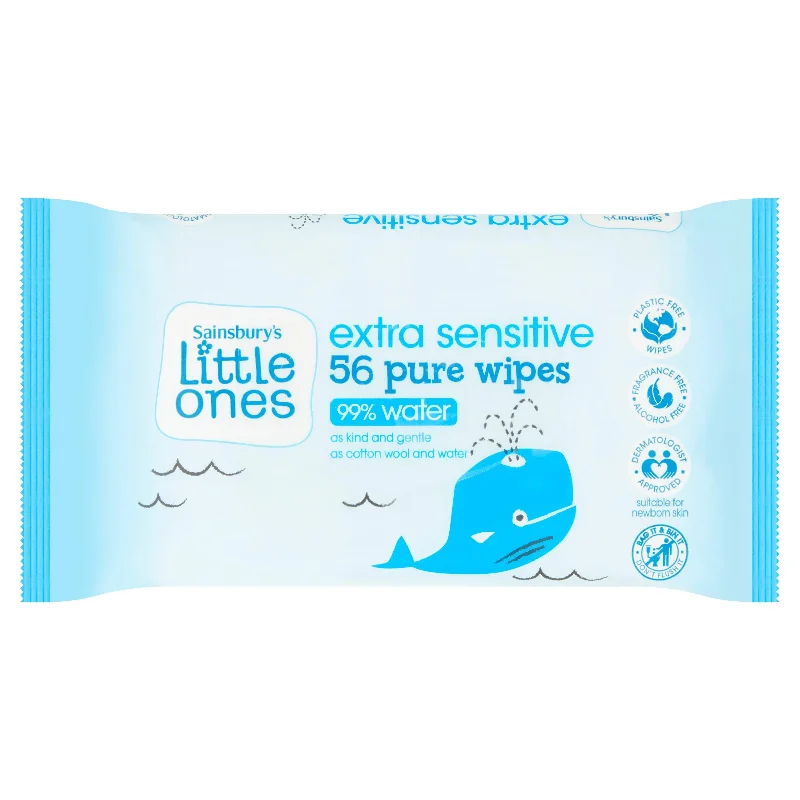 - Natural latex pet mattressSainsbury's Little Ones Extra Sensitive Pure Wipes x56